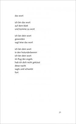 Wortpoesie von silviaanna gut